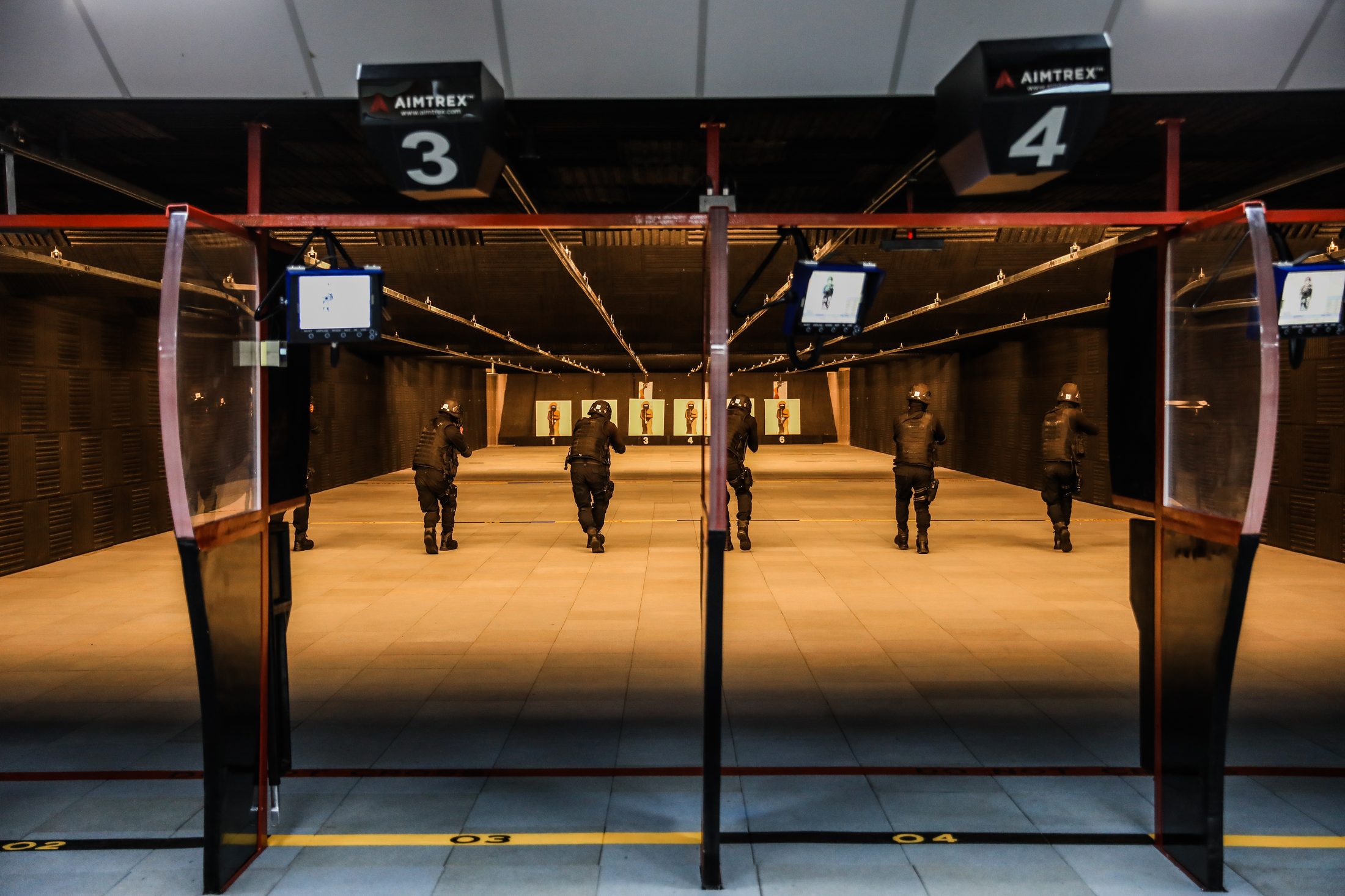 100m MCISR firing lanes