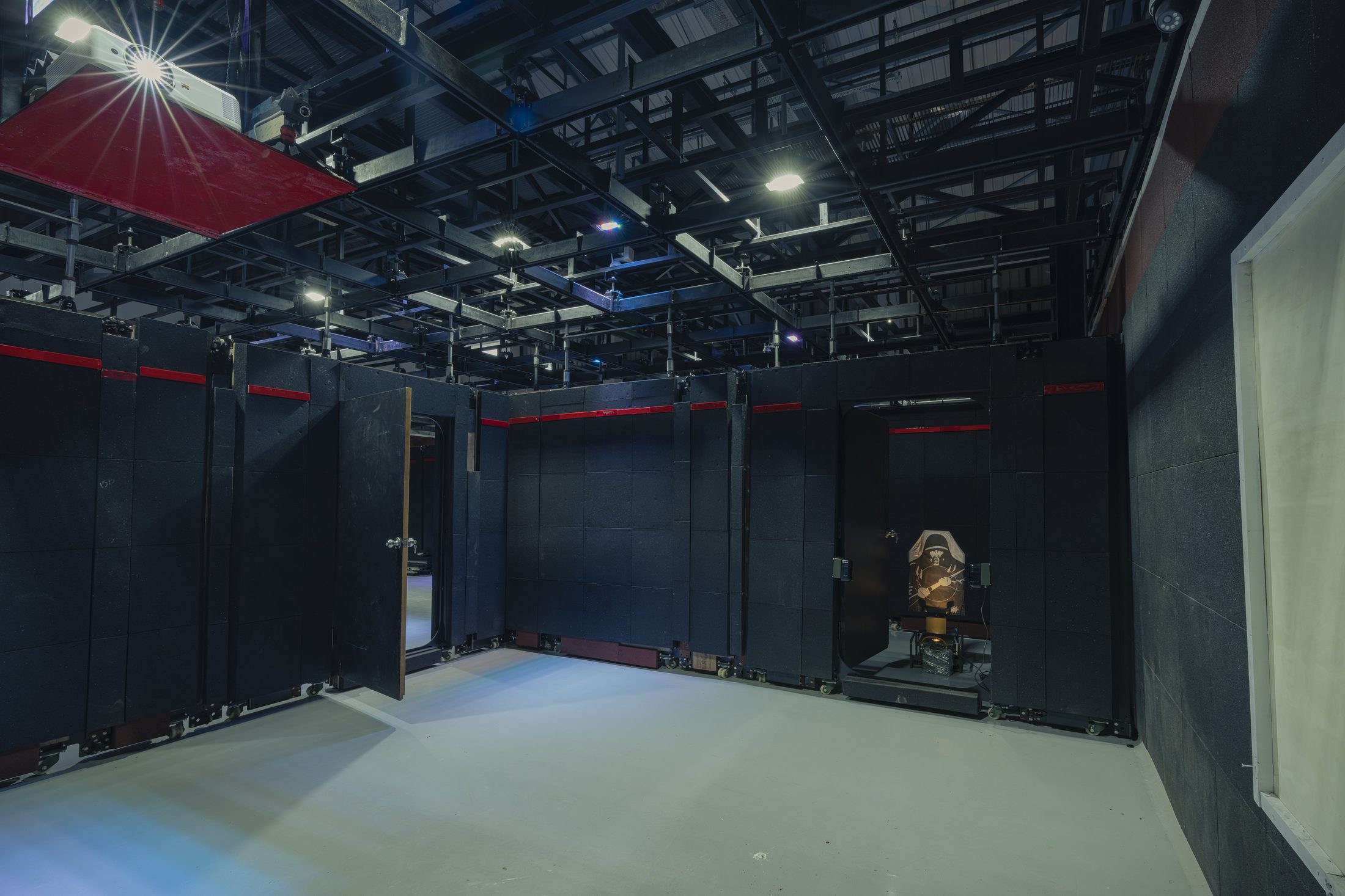 Shoot house interior
